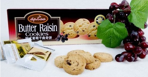 休闲食品之欧式葡萄干曲奇饼 休闲食品之欧式葡萄干曲奇饼